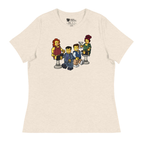 Truman & Adler Blocks (Women's Relaxed T-Shirt)-Women's T-Shirts-Swish Embassy