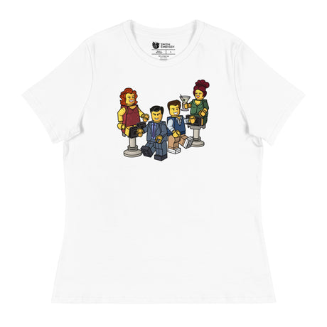 Truman & Adler Blocks (Women's Relaxed T-Shirt)-Women's T-Shirts-Swish Embassy