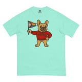 Varsity Pride Puppy (Boxy Tee)-Boxy T-Shirt-Swish Embassy