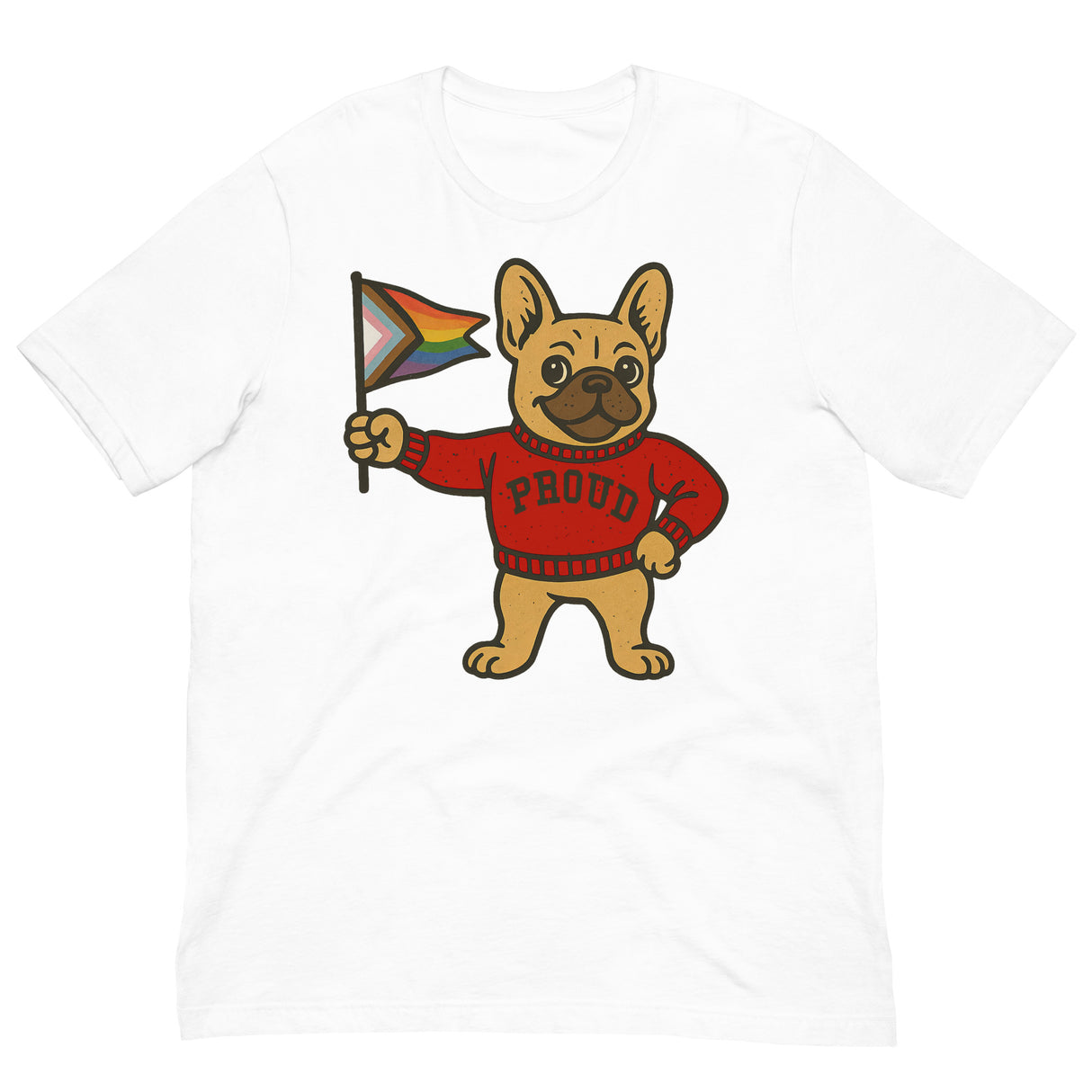 Varsity Pride Puppy-T-Shirts-Swish Embassy