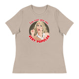 Very Popular (Women's Relaxed T-Shirt)-Women's T-Shirts-Swish Embassy