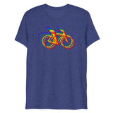 Village Bicycle (Triblend)-Triblend T-Shirt-Swish Embassy