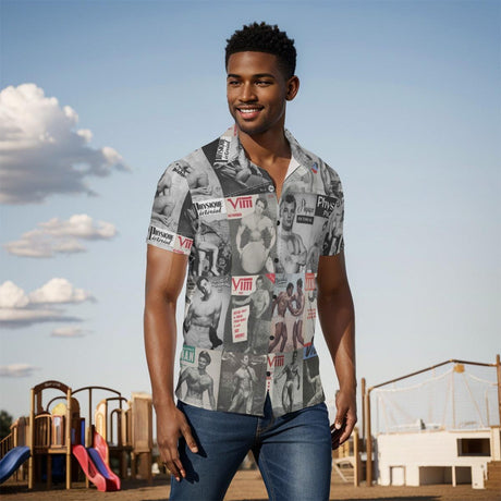 Vintage Physique (Button Shirt)-Button Shirt-Swish Embassy