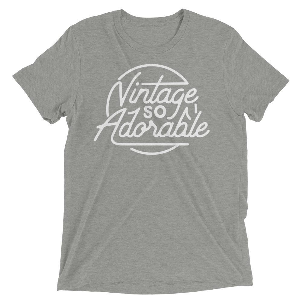 Vintage So Adorable (Triblend)-Triblend T-Shirt-Swish Embassy