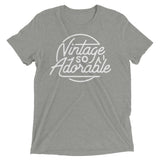 Vintage So Adorable (Triblend)-Triblend T-Shirt-Swish Embassy