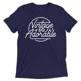 Vintage So Adorable (Triblend)-Triblend T-Shirt-Swish Embassy