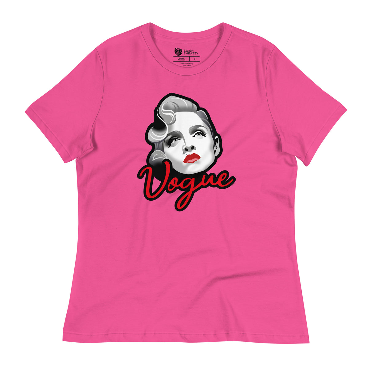 Vogue (Women's Relaxed T-Shirt)-Women's T-Shirts-Swish Embassy