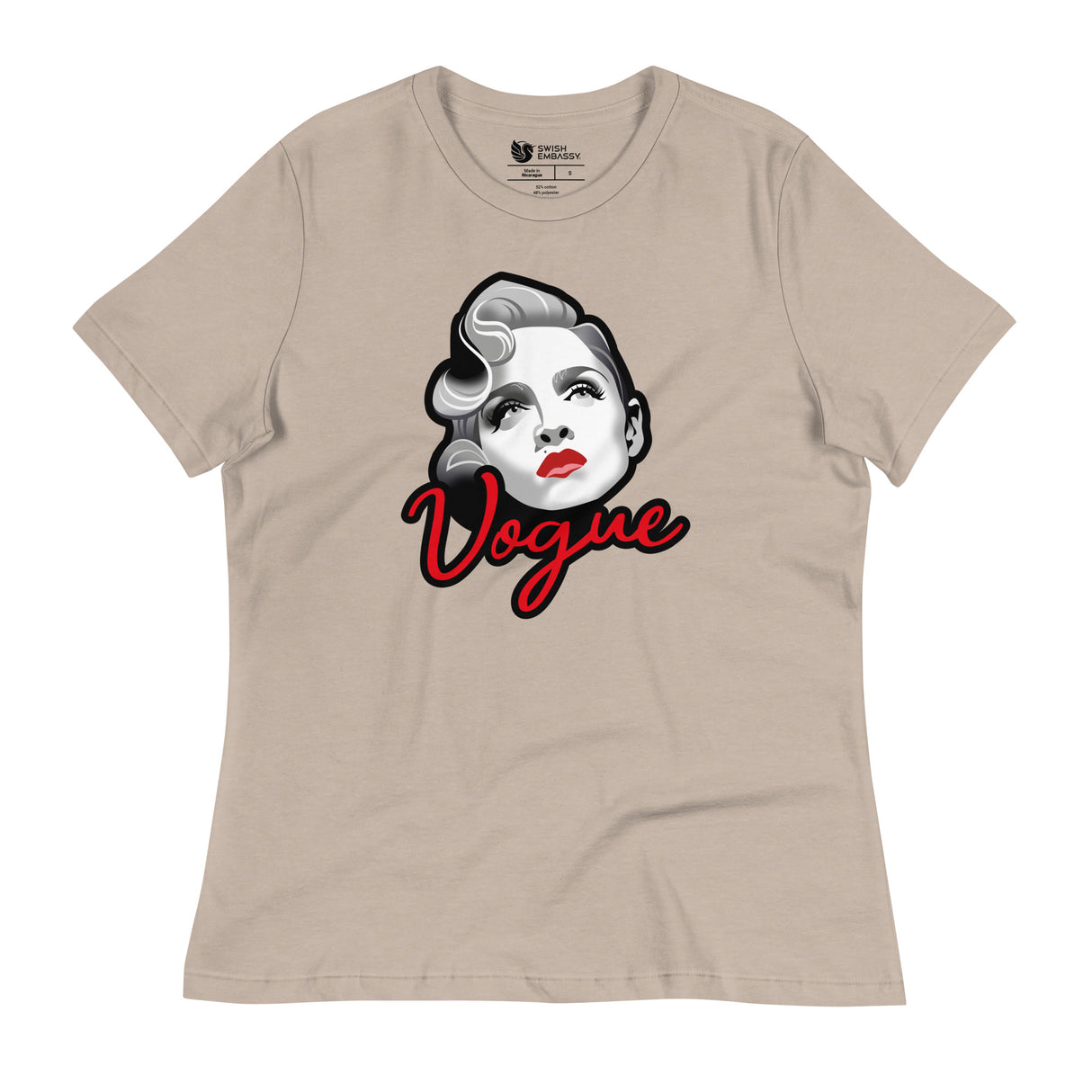 Vogue (Women's Relaxed T-Shirt)-Women's T-Shirts-Swish Embassy