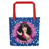 Wagon Wheel Watusi (Tote bag)-Bags-Swish Embassy