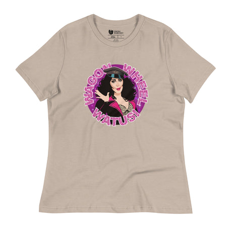 Wagon Wheel Watusi (Women's Relaxed T-Shirt)-Women's T-Shirts-Swish Embassy