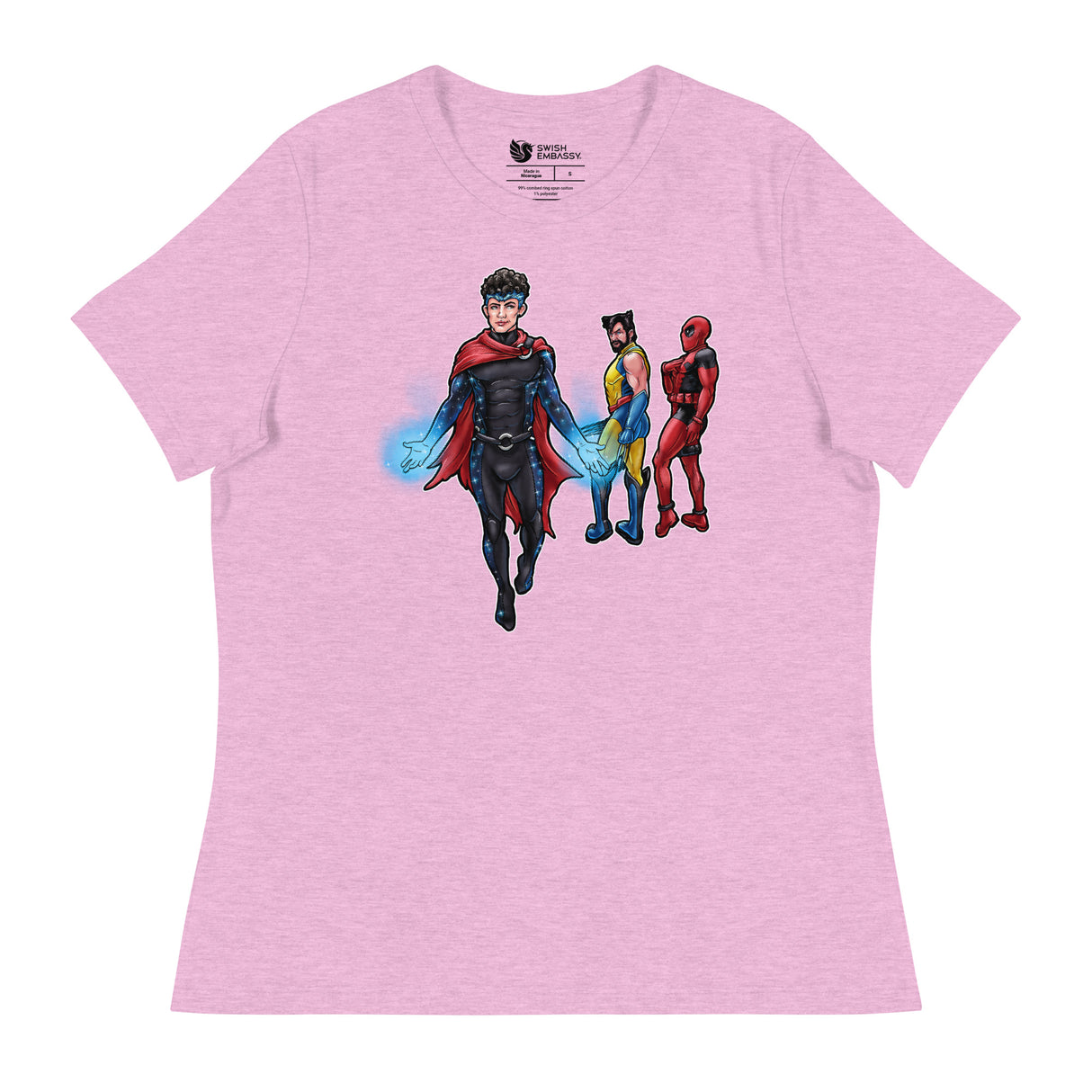 Wanda-ring Eye (Women's Relaxed T-Shirt)-Women's T-Shirts-Swish Embassy