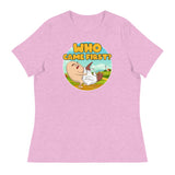 Who Came First (Women's Relaxed T-Shirt)-Women's T-Shirts-Swish Embassy