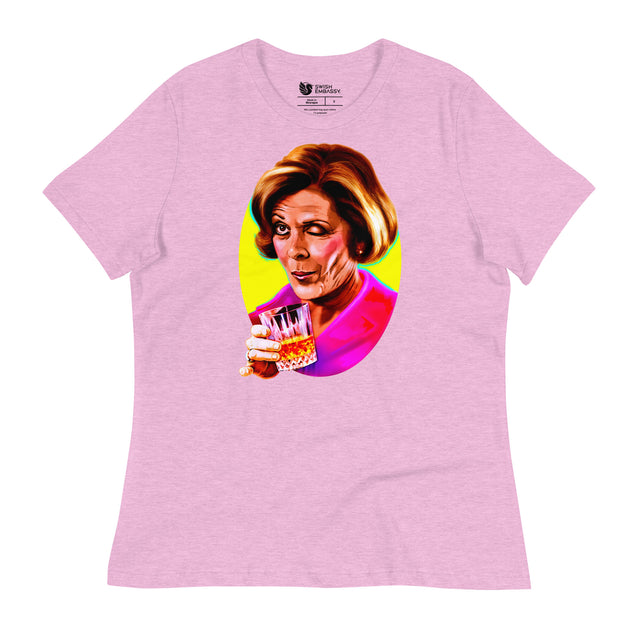 Wink and Drink (Women's Relaxed T-Shirt)-Women's T-Shirts-Swish Embassy