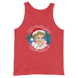 Xmas She Wrote (Tank Top)-Christmas Tank Tops-Swish Embassy
