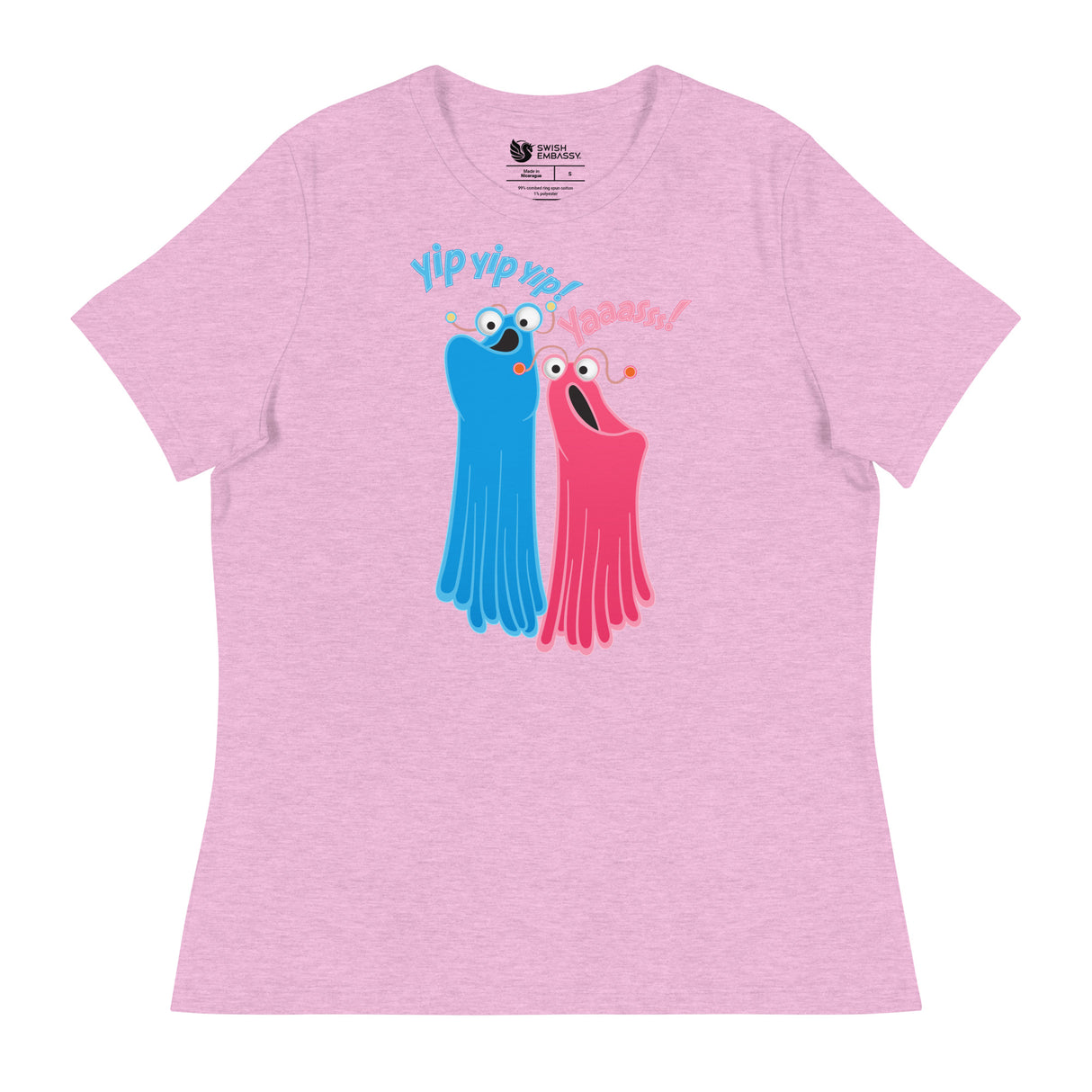 Yip Yip Yasss (Women's Relaxed T-Shirt)-Women's T-Shirts-Swish Embassy