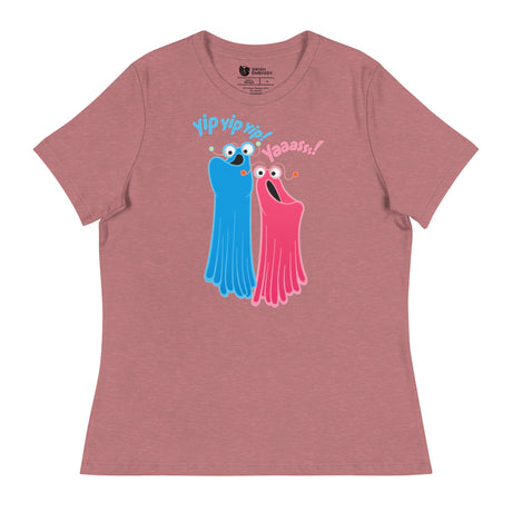 Yip Yip Yasss (Women's Relaxed T-Shirt)-Women's T-Shirts-Swish Embassy