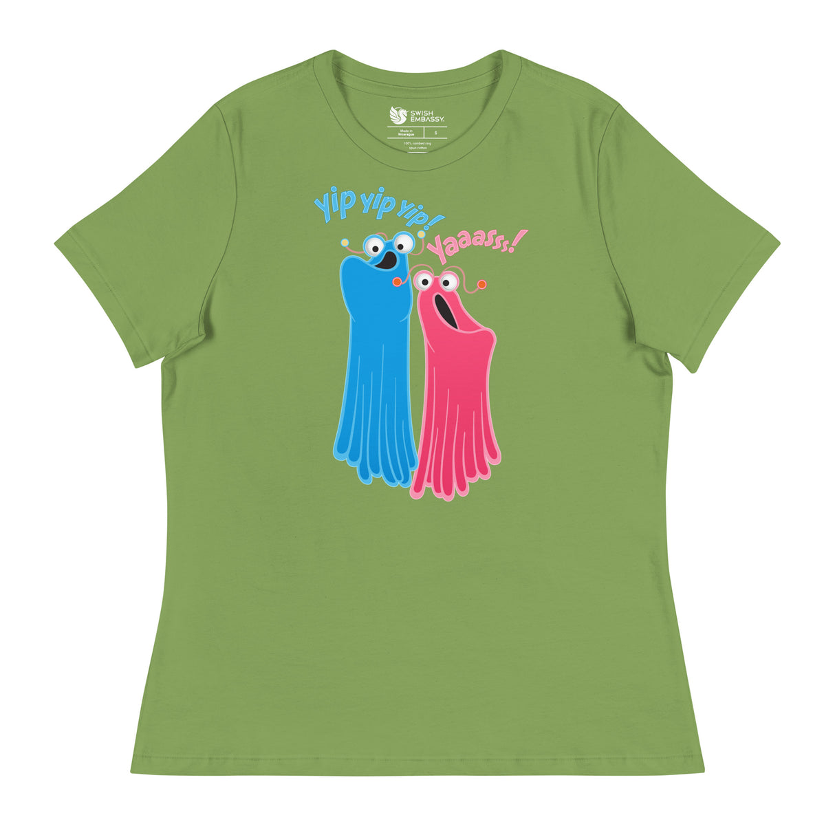 Yip Yip Yasss (Women's Relaxed T-Shirt)-Women's T-Shirts-Swish Embassy