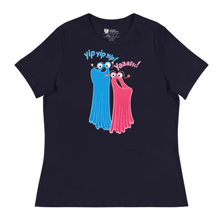 Yip Yip Yasss (Women's Relaxed T-Shirt)-Women's T-Shirts-Swish Embassy