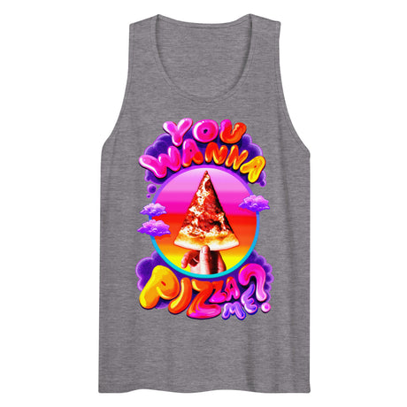 You Wanna Pizza Me? (Tank Top)-Tank Top-Swish Embassy
