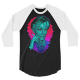 The Man Who Sold the Hue (Raglan) - Black/White