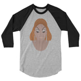 Divine (Raglan) - Heather Grey/Black