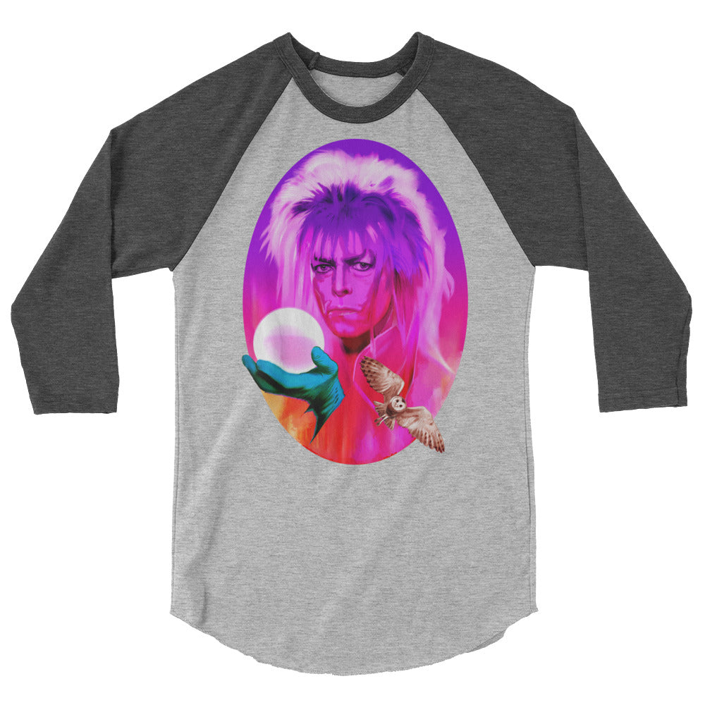 Goblin King (Raglan) - Heather Grey/Heather Charcoal