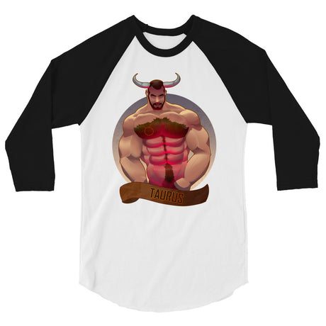 Taurus (Raglan) - White/Black