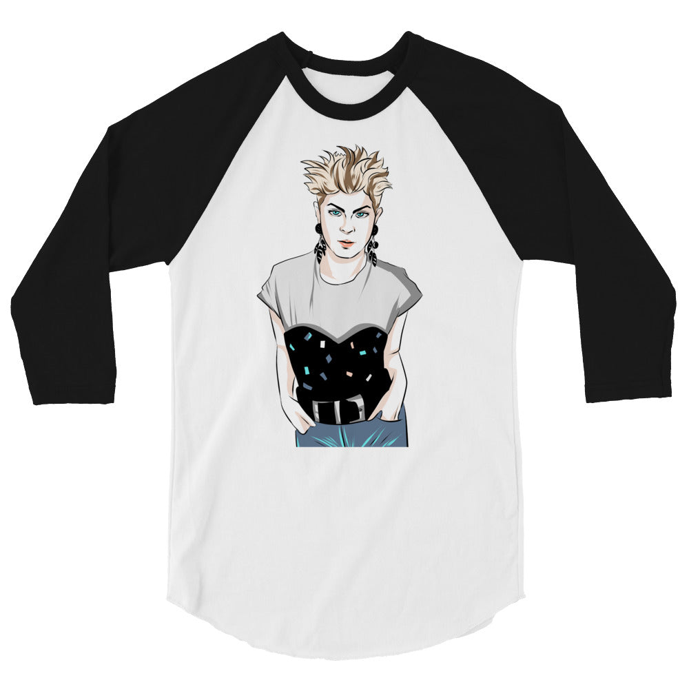 Robyn (Raglan) - White/Black