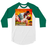 The Wind Done Already Had Herses (Raglan) - White/Kelly