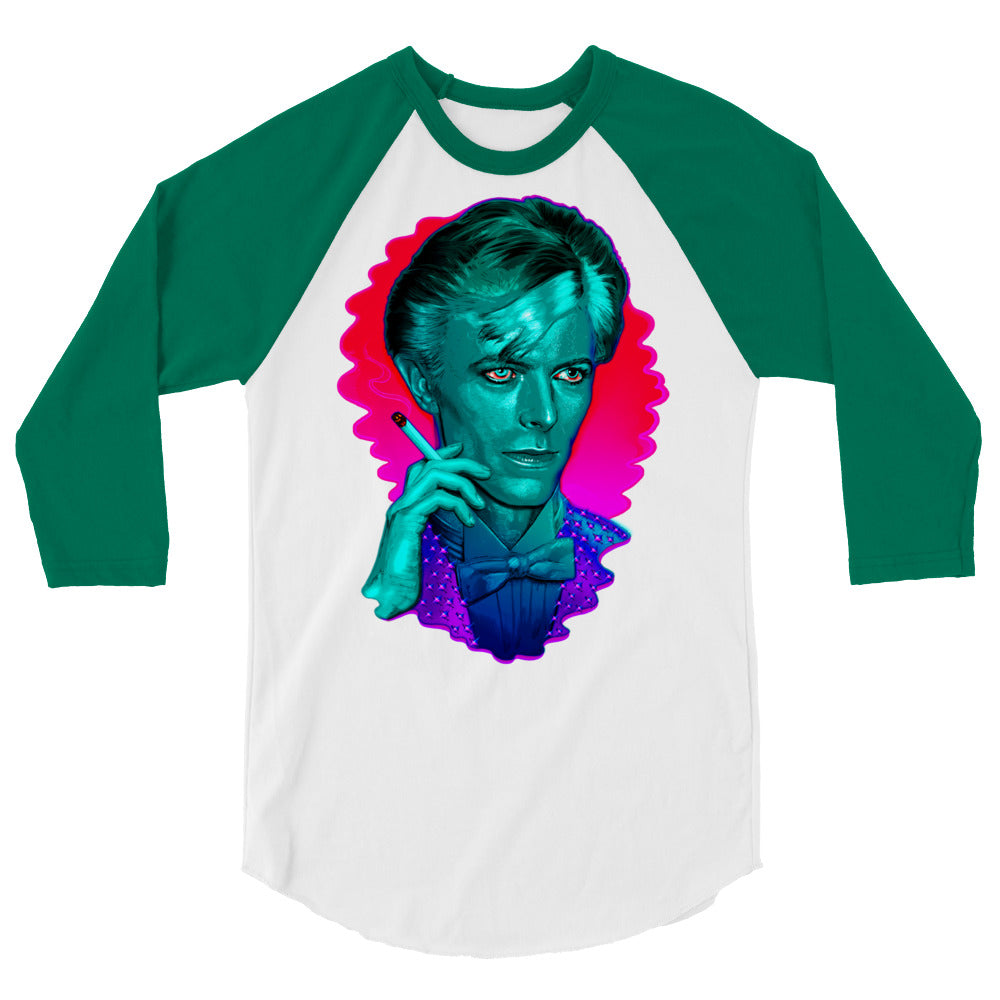 The Man Who Sold the Hue (Raglan) - White/Kelly