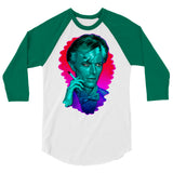 The Man Who Sold the Hue (Raglan) - White/Kelly
