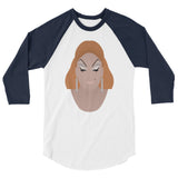 Divine (Raglan) - White/Navy