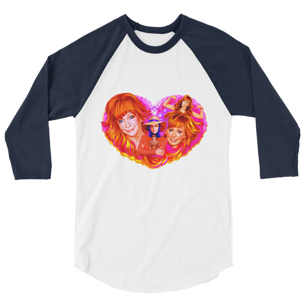 Fancy Like This (Raglan) - White/Navy