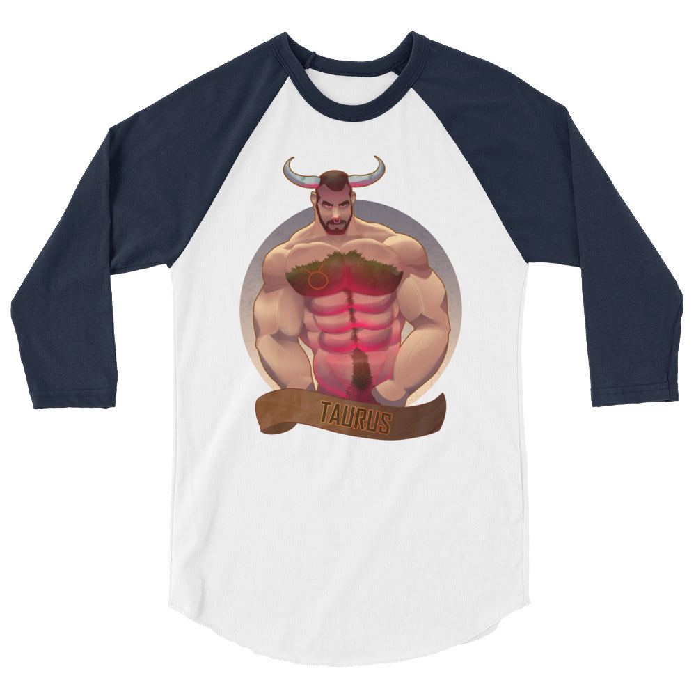 Taurus (Raglan) - White/Navy