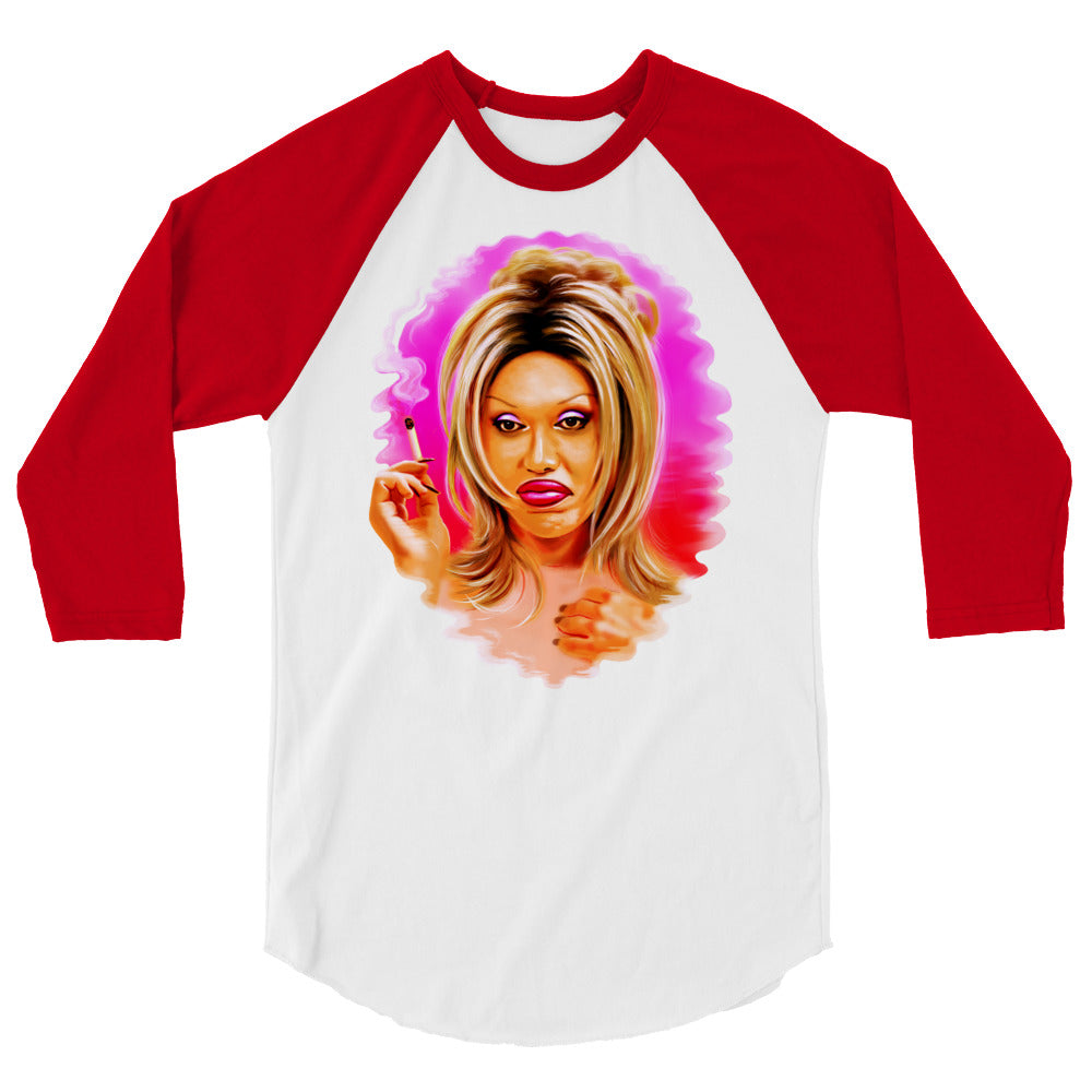 Spin Me Right Round (Raglan) - White/Red