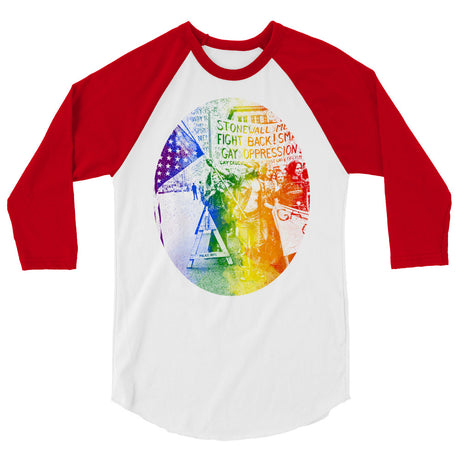 Stonewall (Raglan) - White/Red