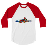 Ambiguously Gay (Raglan) - White/Red