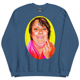 Polite Society Approved (Sweater) - Indigo Blue