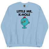 Little Mr. K-Hole (Sweater) - Light Blue