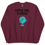 Little Mr. K-Hole (Sweater) - Maroon