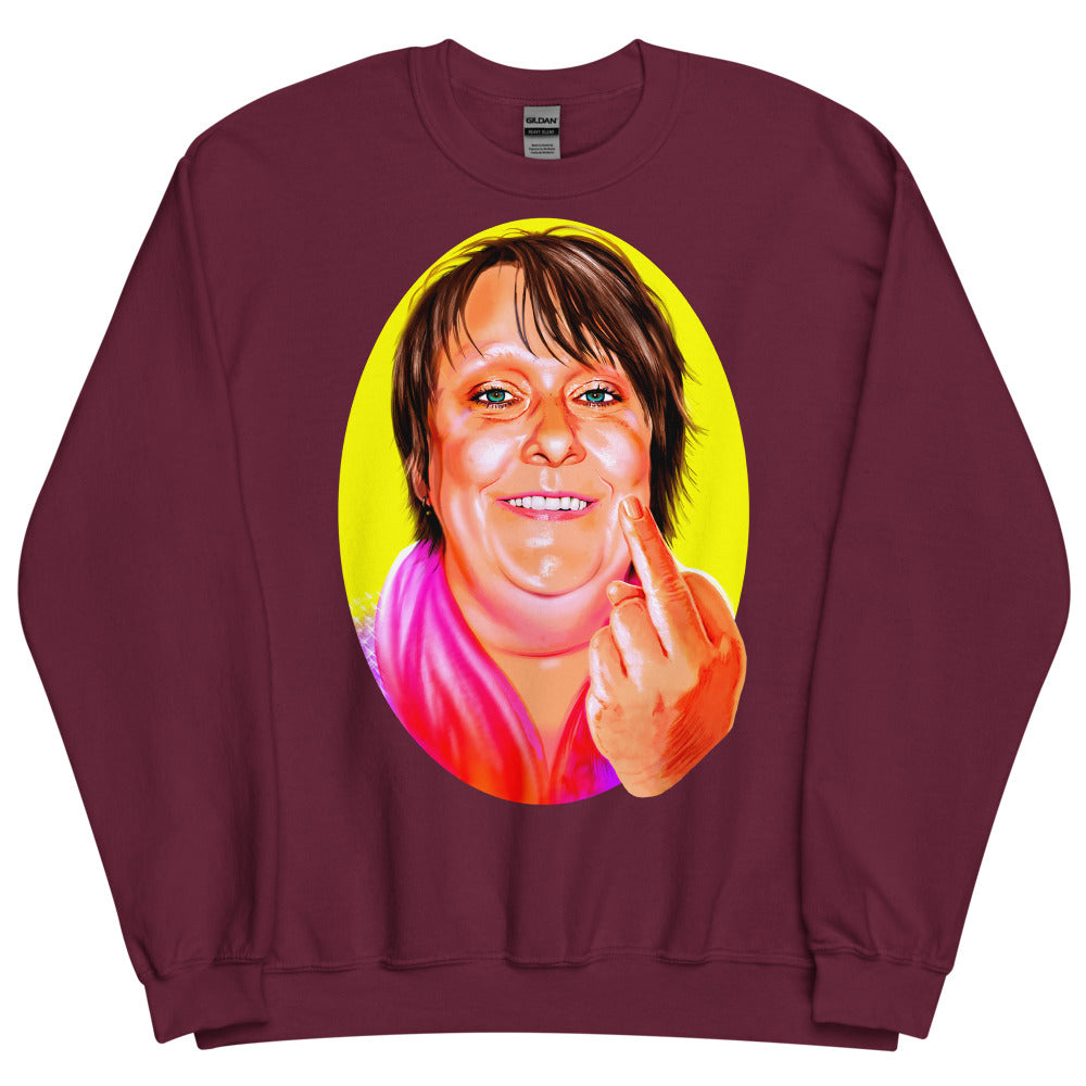 Polite Society Approved (Sweater) - Maroon