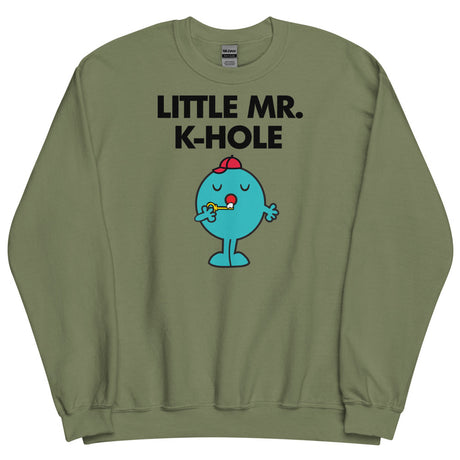 Little Mr. K-Hole (Sweater) - Military Green