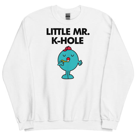 Little Mr. K-Hole (Sweater) - White