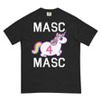 MASC4MASC (Boxy Tee) - Black