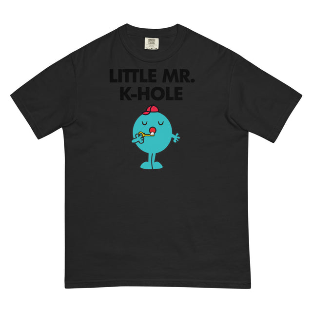 Little Mr. K-Hole (Boxy Tee) - Black