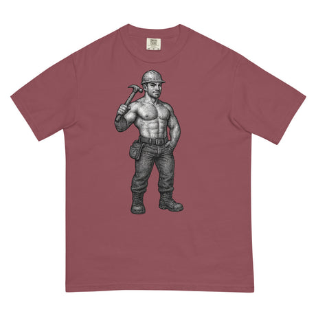 Hammer Time (Boxy Tee) - Brick