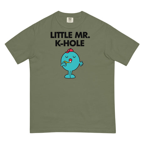 Little Mr. K-Hole (Boxy Tee) - Moss