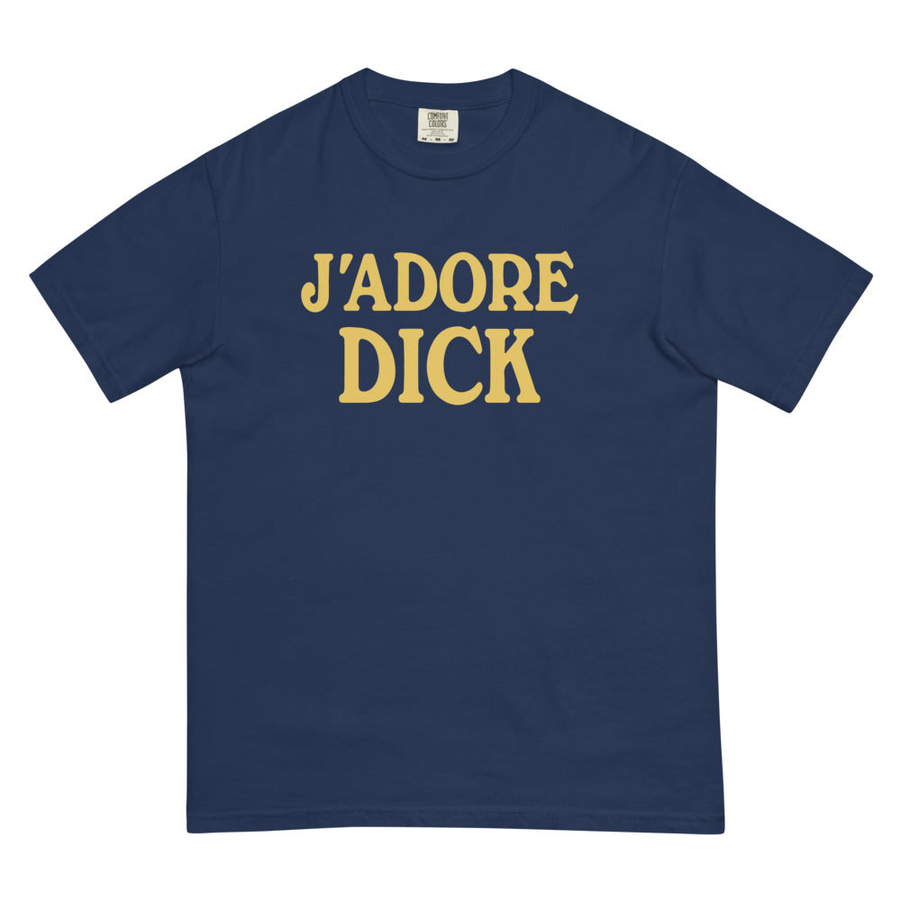 J'Adore Dick (Boxy Tee) - True Navy