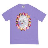 Dietrich and DiMaggio (Boxy Tee) - Violet
