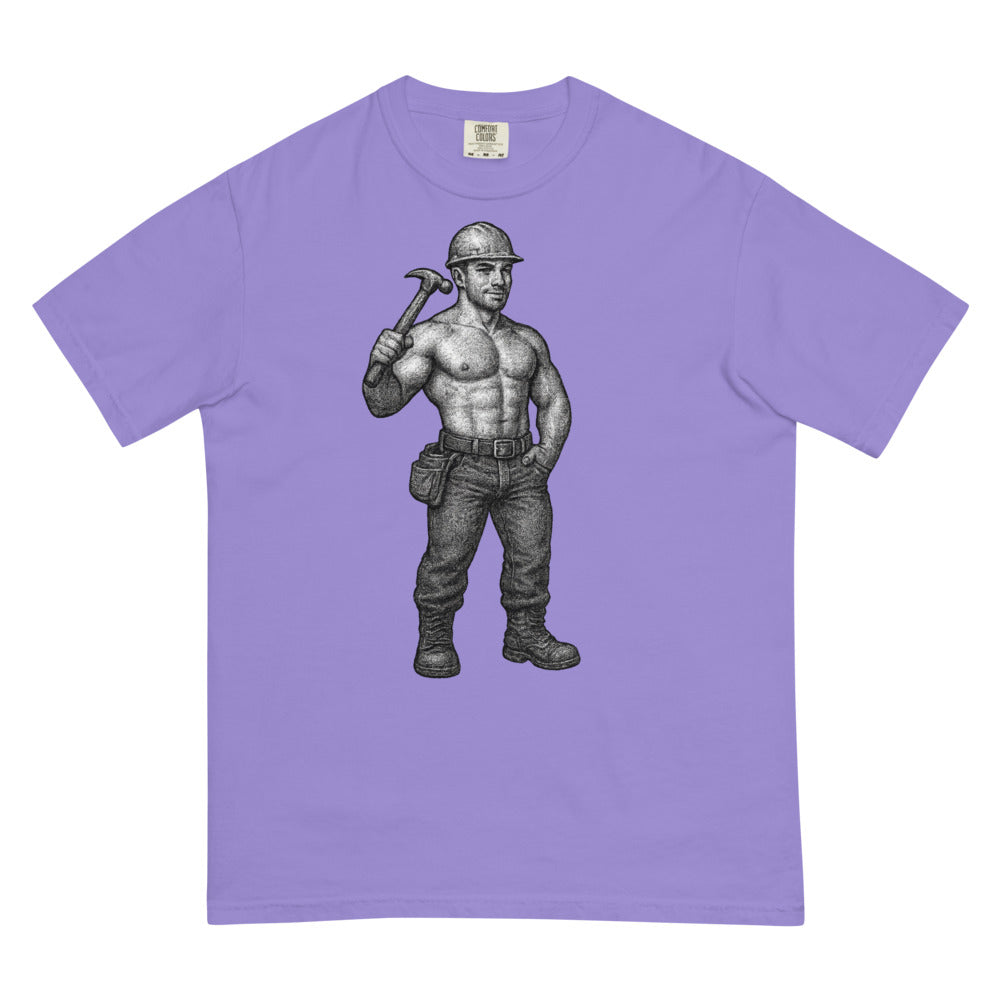 Hammer Time (Boxy Tee) - Violet